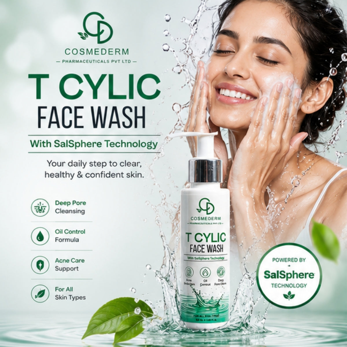 T CYLIC Face Wash